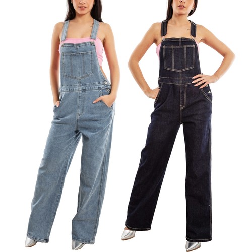 Salopette jeans donna - salopette, palazzo